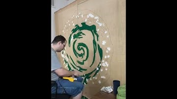 Tufting a Rick and Morty Rug