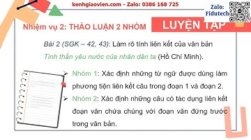 Giáo án powerpoint bài 8: Thực hành tiếng Việt trang 42 | GA điện tử ngữ văn 7 cánh diều