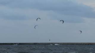 Happiness is swimming! Kitesurfing! Sweden! #beach #kitesurfing #nature #ocean #swimming #waves