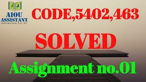 Aiou solved Assignment autumn 2020 || Aiou BED solved Assignment Autumn 2020