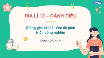 Giảng bài 13: Vấn đề phát triển công nghiệp | Bài giảng Địa lí 12 CD