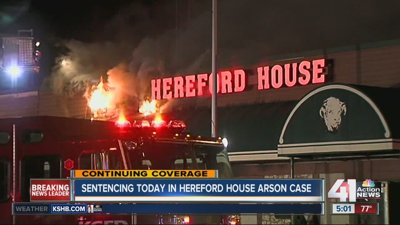 Sentencing today in Hereford House arson case
