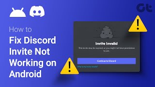 How to Fix Discord Invite Not Working on Android | Invalid Discord Invite?