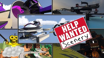 Getting ACTUAL scenery help from the best! Trackmania Mapping Tips