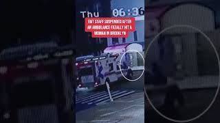 Pedestrian killed in Brooklyn hit-and-run involving ambulance
