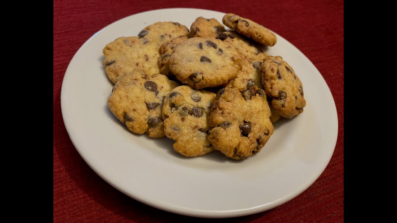 Galleta minichips de chocolate y café