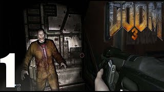doom 3  Walkthrough No Commentary Gameplay XBOX 1080p 60fps Part 1