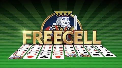 FreeCell Solitaire Card Game (by MobilityWare) IOS Gameplay Video (HD)