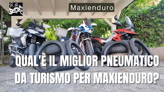 Il miglior pneumatico da turismo per maxienduro , valutazione con #africatwin ,#bmwgs ,#vstrom