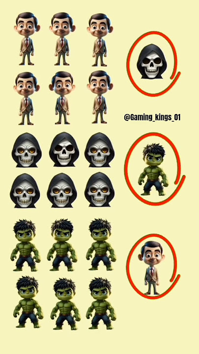 Find odd Bobrito Bandito and Tralareolo Tralala #김프로 #유백합