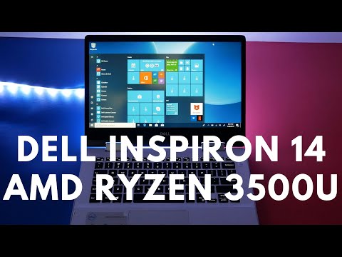 Dell Inspiron 14 5000 2 in 1 Laptop Review -  AMD RYZEN 5 3500U - BENCHMARKS, UNBOXING & TEARDOWN