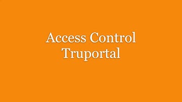 Watchmen Security Truportal Tutorial