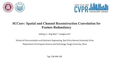 [CVPR 2023] SCConv Presentation