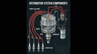 IGNITION SYSTEM DISTRIBUTOR SYSTEM COMPONENT #distributor #autoelectrical #jamesautomotiveeng