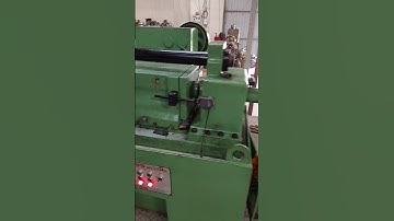 Tie Rod Threading by Thread rolling Machine #machine #shorts #factory #video #viral #youtubeshorts