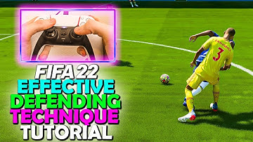 FIFA 22 EFFECTIVE DEFENDING TRICK | CONTESTING THE BALL IN FIFA 22 - FIFA 22 DEFENDING TUTORIAL