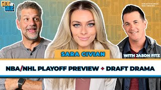 NBA/NHL Playoffs, Sara Civian & Jason Fitz + Taylor Swift's Album  | GoJo & Golic | Apr 19