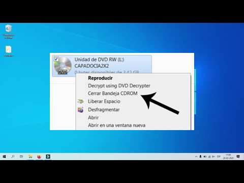 How to Open and Close Cd / DV-Rom or BluRay Unit Remotely with a Free Program, CdRomControl.