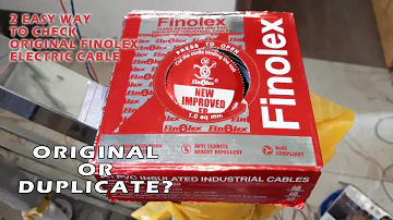 How to Find Duplicate Finolex Electric Wire | 2 Easy way to Check Original Finolex Electricil Cable