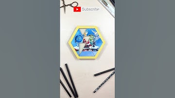 Try to Solve Impossible Paper Craft Puzzle with All heroes by Inside Out #papercraft #insideout