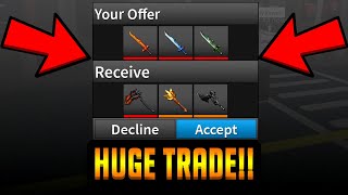 THIS 500 IQ TRADE WAS ABSOLUTELY INSANE!! (ROBLOX ASSASSIN)