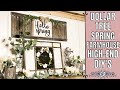 🌟BRAND NEW DOLLAR TREE SPRING FARMHOUSE DIY'S | HIGH END BUDGET FRIENDLY DOLLAR TREE SPRING DIY'S🌟