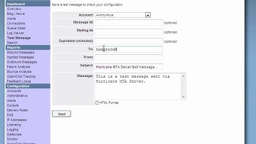 Suppression Lists demo