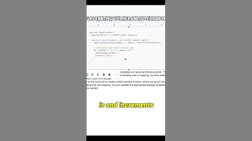 How To Hack Smart Contracts: Gas Limiting Vulnerability Example!  #code #crypto #solidity