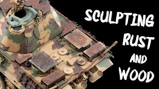 : Sculpting, rust and wood | RFM Panther F 1/35 (5045)