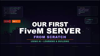 Our first FiveM server from scratch using AI Day-3 Part-1 | Learning and building