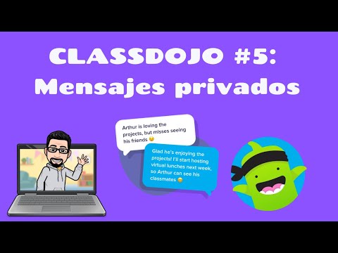 Video: ¿Cómo se envía un mensaje privado en Class Dojo?