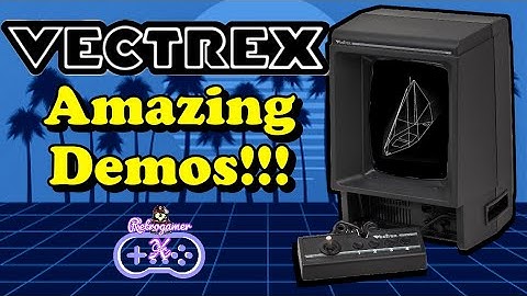 Exploring the Vectrex | Retro Game Console Demo Scene