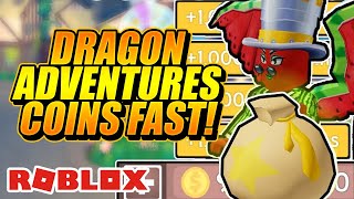 BEST Ways To Get Coins In ROBLOX Dragon Adventures