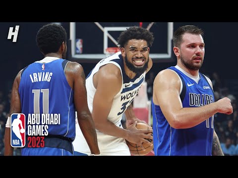 Dallas Mavericks vs Minnesota Timberwolves - Full Game Highlights | 2023 NBA Abu Dhabi Games