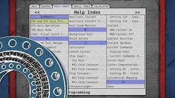 Help: CNC Training Series