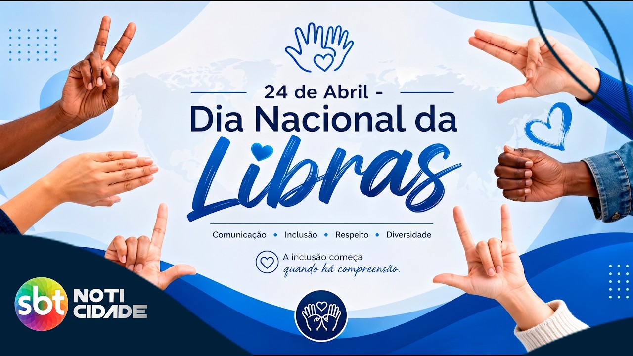 Milhões de pessoas utilizam a língua brasileira de sinais, como principal forma de expressão.