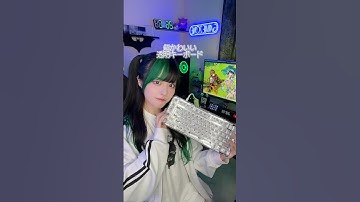 透明キーボード買ってみた #YUNZII #keyboardasmr #asmr