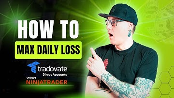 How to Set Up Max Daily Loss Limit for Tradovate Accounts in NinjaTrader