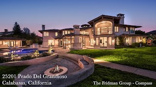 This stunning six bed, nine bath estate of luxurious sophistication
sits in the ultra exclusive double gated estates oaks, calabasas. home
welcome...