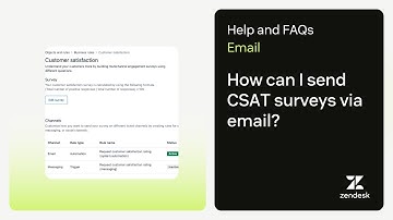 How can I send CSAT surveys via email?