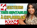 Les 4 business trs rentables  lancer en 2024  1 bonus