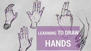 Learning how to draw hands [Part 2]