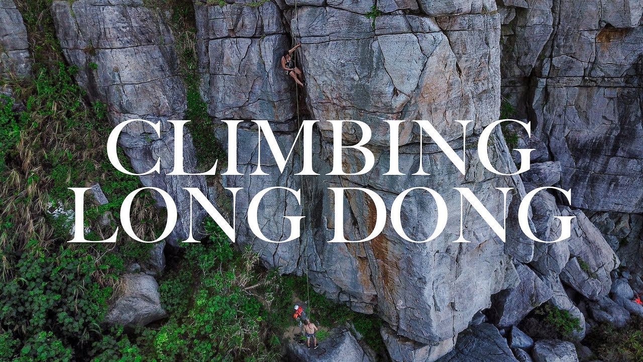 Climbing Long Dong (Dragon Caves) 