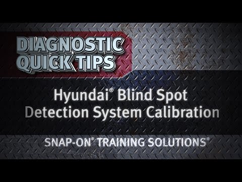 Diagnostic Quick Tips - Hyundai Blind Spot Detection System Calibration