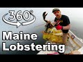 360 Maine Lobstering Adventure Day 5.5 of 8 Side Adventure Of Maine W.L.C. /Catch And Cook Survival