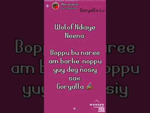 Proverbe Wolof 1 Youtube