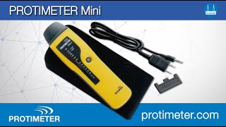Intro to Protimeter Mini | Compact, general purpose pintype meter for use with a range of materials