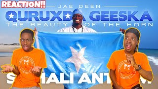 Jae Deen - Quruxda Geeska | New Somali Music 2021 (SOMALI ANTHEM LYRIC VIDEO) - REACTION VIDEO!