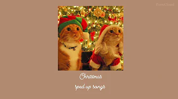 Christmas sped up songs 🎄🎁 (part 2)