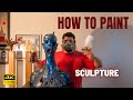 How to paint this sculpture 